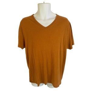 Old Navy Mens Tshirt Short Sleeve Roasted Pumpkin Size Large Preowned